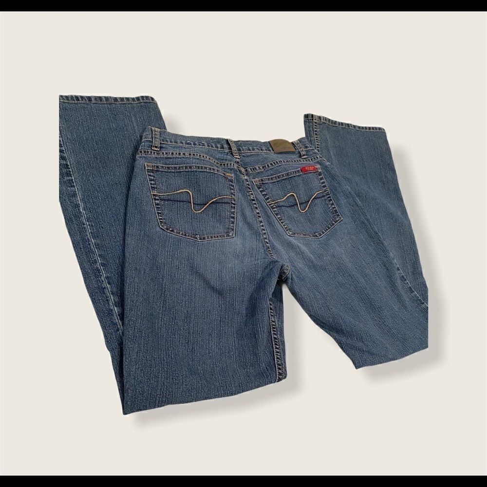 ZENA Boot Cut Jeans size 8 denim - Picture 3 of 9